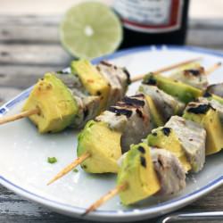 Tuna & Avocado Skewers