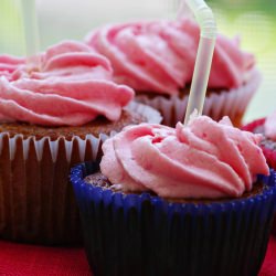 Pink Lemonade Cupcakes