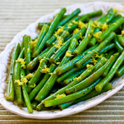 Lemony Green Beans