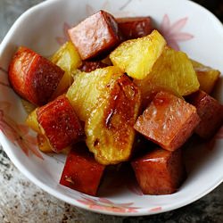 Teriyaki Grilled Spam & Pineapple