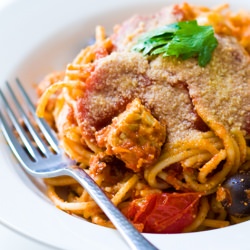 Pasta and Tempeh