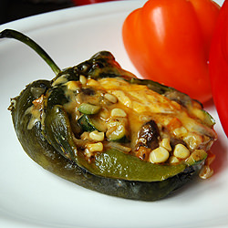 Stuffed Poblano Chilies