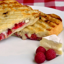 Raspberry Brie Panini