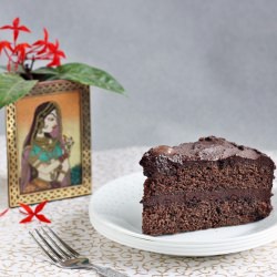 Chocolate Cake With Cocoa Frosting