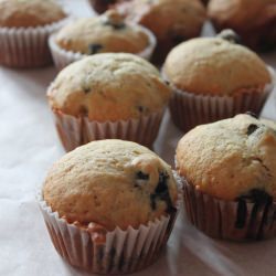 Blueberry Banana Muffins