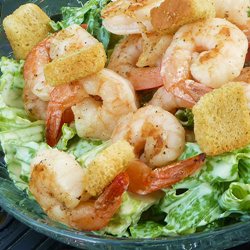 Caesar Salad with Shrimp