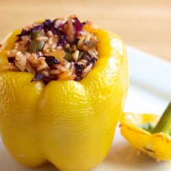 Sweet and Sour Stuffed Pepper