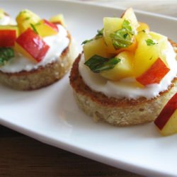 Stone Fruit Salad Canapés