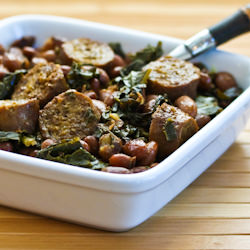 Sausage, Beans, and Greens