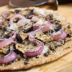 Grilled Purple Pizza