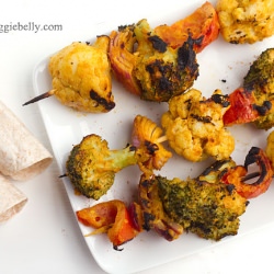 Grilled Broccoli & Cauliflower