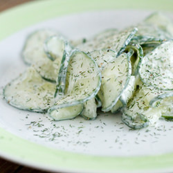 Cucumbers and Dill