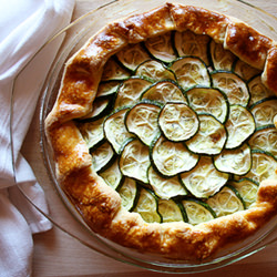 Galette with Ricotta and Zucchini
