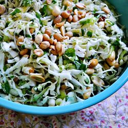 Crunchy Peanut Slaw