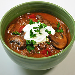 Hungarian Mushroom Stew