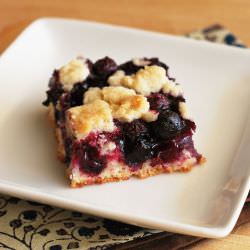 Blueberry Crumb Bars