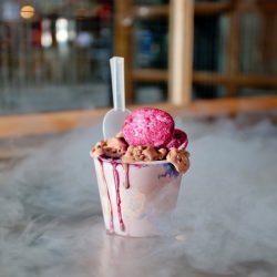 Nitrogen Ice Cream at ChinChin Labs