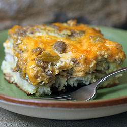 Green Chile Breakfast Casserole