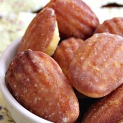 Lemon-Glazed Madeleines