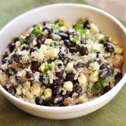 Black Bean and Sweet Corn Quinoa