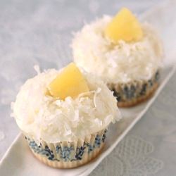 Coconut Pineapple Cupcakes