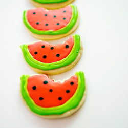 Watermelon Cookies