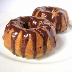 Banana Coconut Rum Cakes