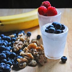 Left-over Fruit Muffins