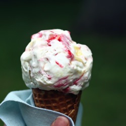 Frozen Raspberry Eton Mess
