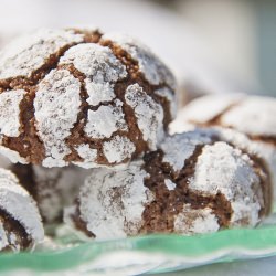 Chocolate-Almond Cookies