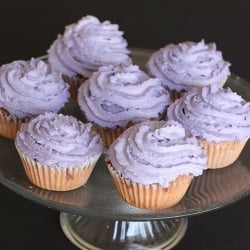 Ube Cupcakes