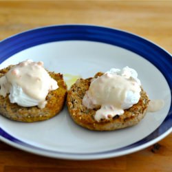 Poached Eggs, Lemon Shallot Sauce