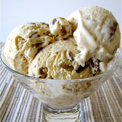 Date, Rum, and Pecan Ice Cream