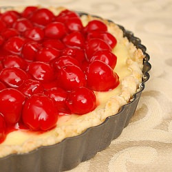 Cherry Cream Cheese Tart