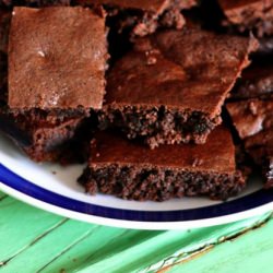 Gluten-Free Brownies with Lapsang