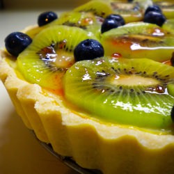 Kiwi & Blueberry Cream Cheese Tart