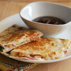 BBQ Chicken Quesadilla