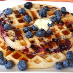 Blueberry Waffles