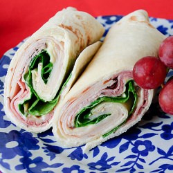Chicken Cordon Bleu Wraps