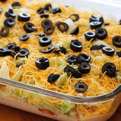 Skinny Taco Dip