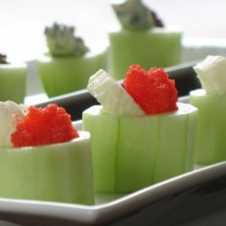Stuffed Cucumber Bowls