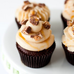 Snickers Cupcakes