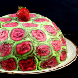 Swiss Swirl Ice Cream Cake