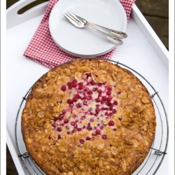 Red Currant and Almond Cake