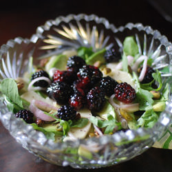 Blackberry Apple Avocado Salad