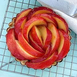 Honey and Ginger Nectarine Tart