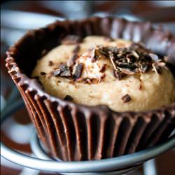 Chocolate Peanut Butter Mousse Cups
