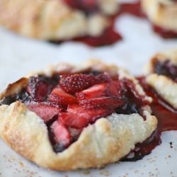 Chocolate & Berry Mini Galettes