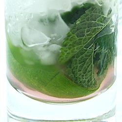 Lavender Simple Syrup and Mint