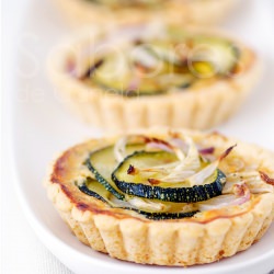 Courgette and Fennel Tart